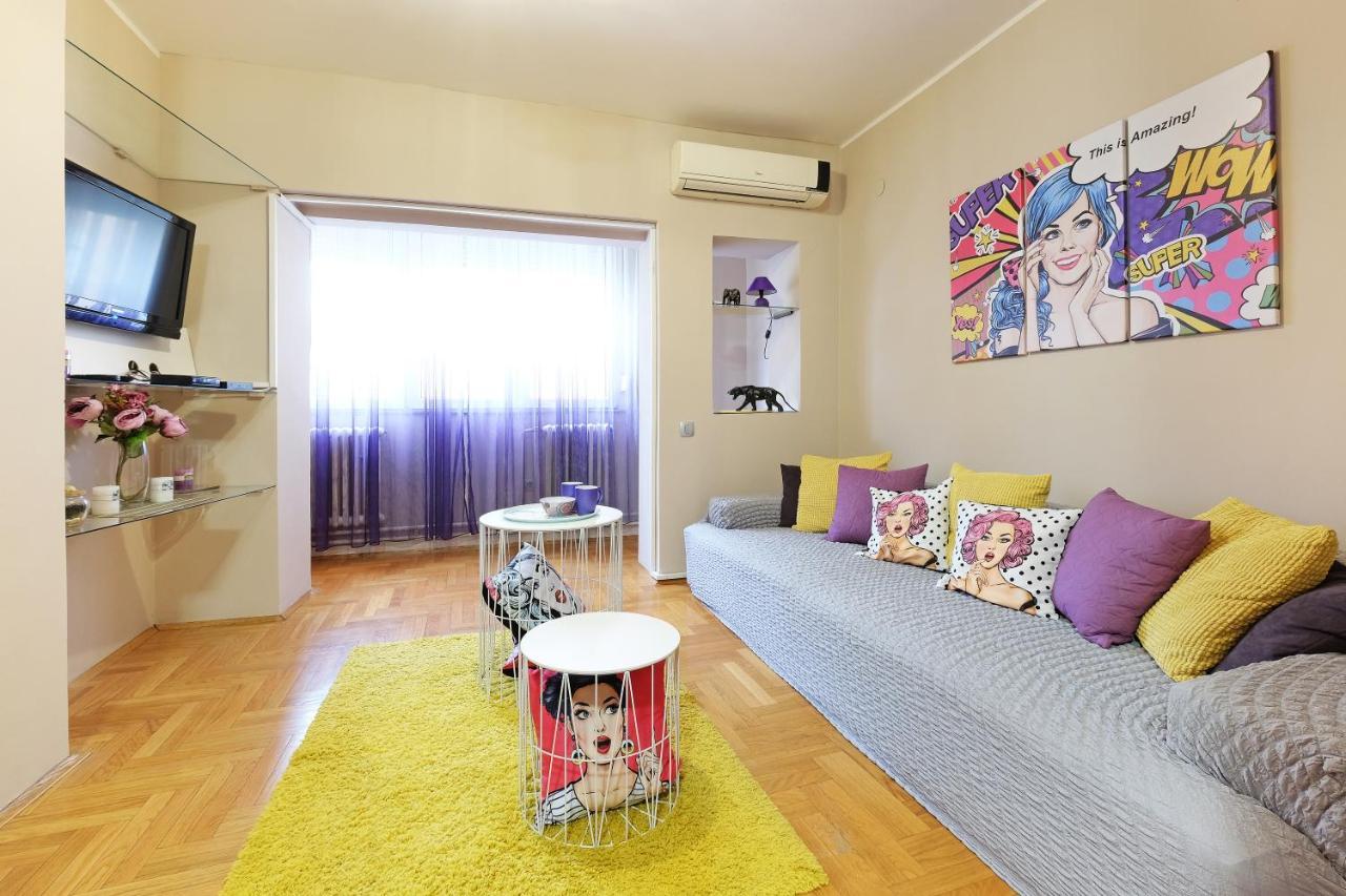 Sava Square Apartment Belgrad Dış mekan fotoğraf