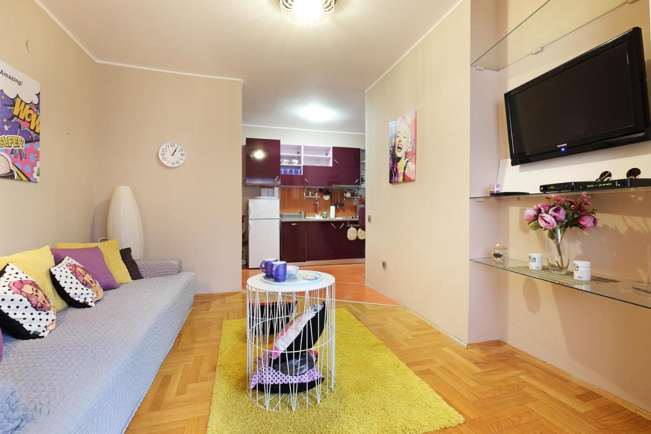 Sava Square Apartment Belgrad Dış mekan fotoğraf