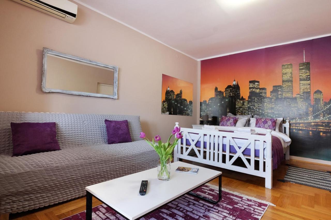 Sava Square Apartment Belgrad Dış mekan fotoğraf