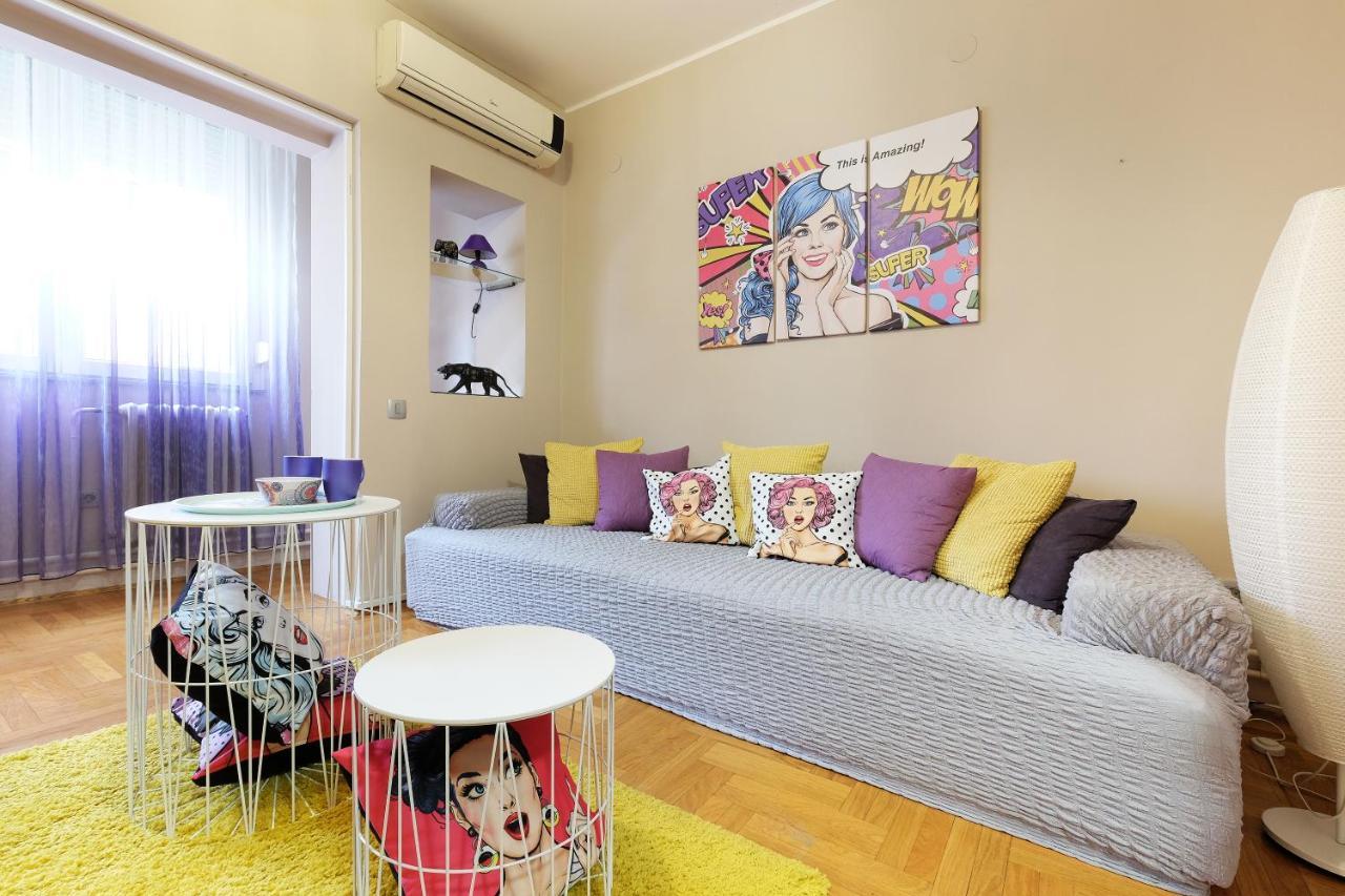 Sava Square Apartment Belgrad Dış mekan fotoğraf