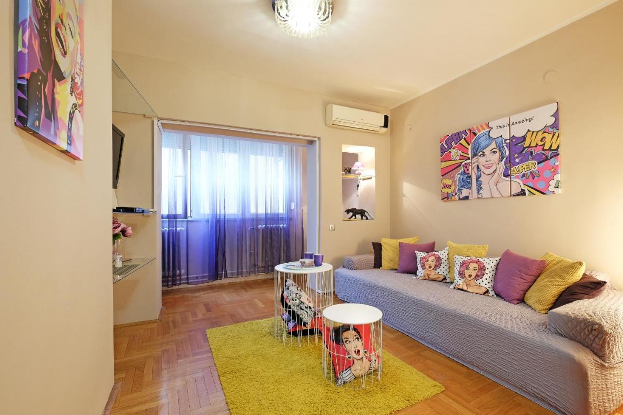 Sava Square Apartment Belgrad Dış mekan fotoğraf